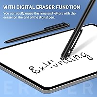 Vista 4 de Lápiz capacitivo EMR para 2 bolígrafos notables con borrador, bolígrafo de repuesto para notable 2 tabletas, Wacom/SuperNote, Kindle Scribe/Notable