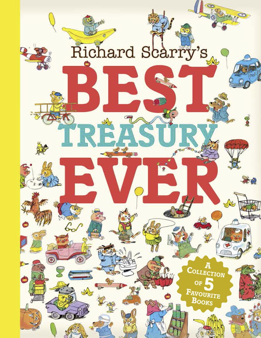 Richard Scarry’s Best Treasury Ever Hardcover – Picture Book, 16 November 2017