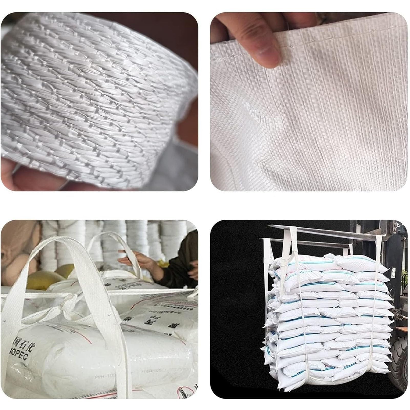 Reti di Sollevamento, Rete di Sollevamento per carichi Pesanti, Rete di Sollevamento in Nylon da 1500 libbre per edilizia, traslochi e Traino, Rete per Pallet in Tela Morbida, Mult