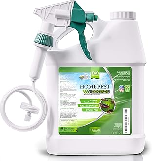 Eco Defense Biobased Pest Control Spray - Ant, Roach, Spider, Bug Killer and Repellent - Natural Indoor & Outdoor Bug Spray - Child & Pet Friendly (1 Gallon)