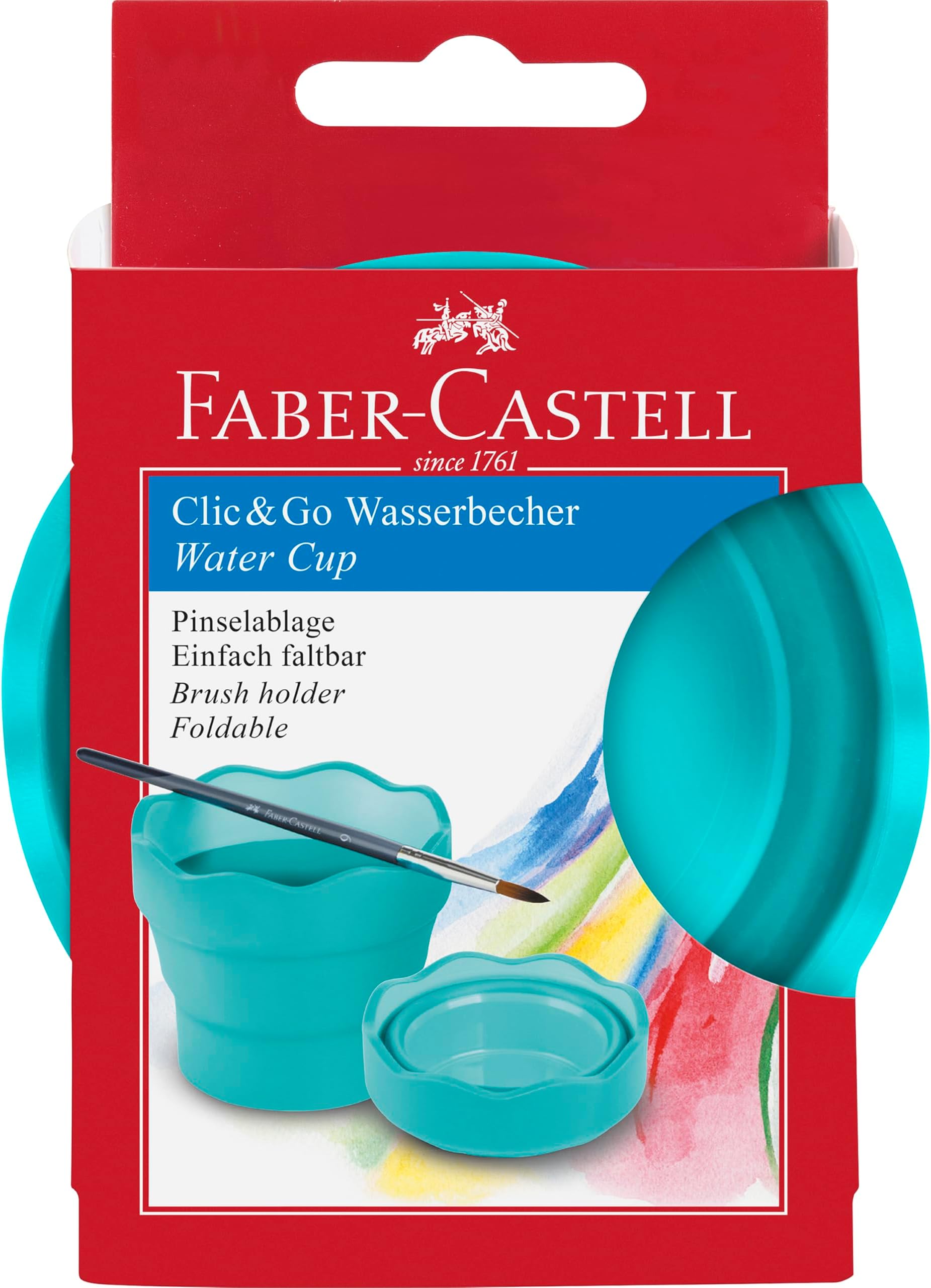 Faber-Castell Water cup Clic&Go turquoise