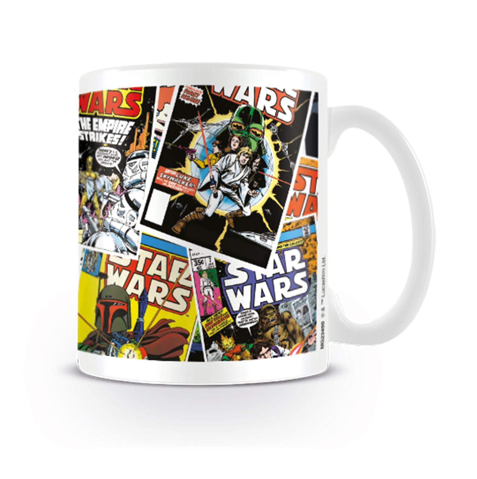 Star Wars Multi-Colour Pyramid Mg23490 Mug, Porcelain, 315 Ml