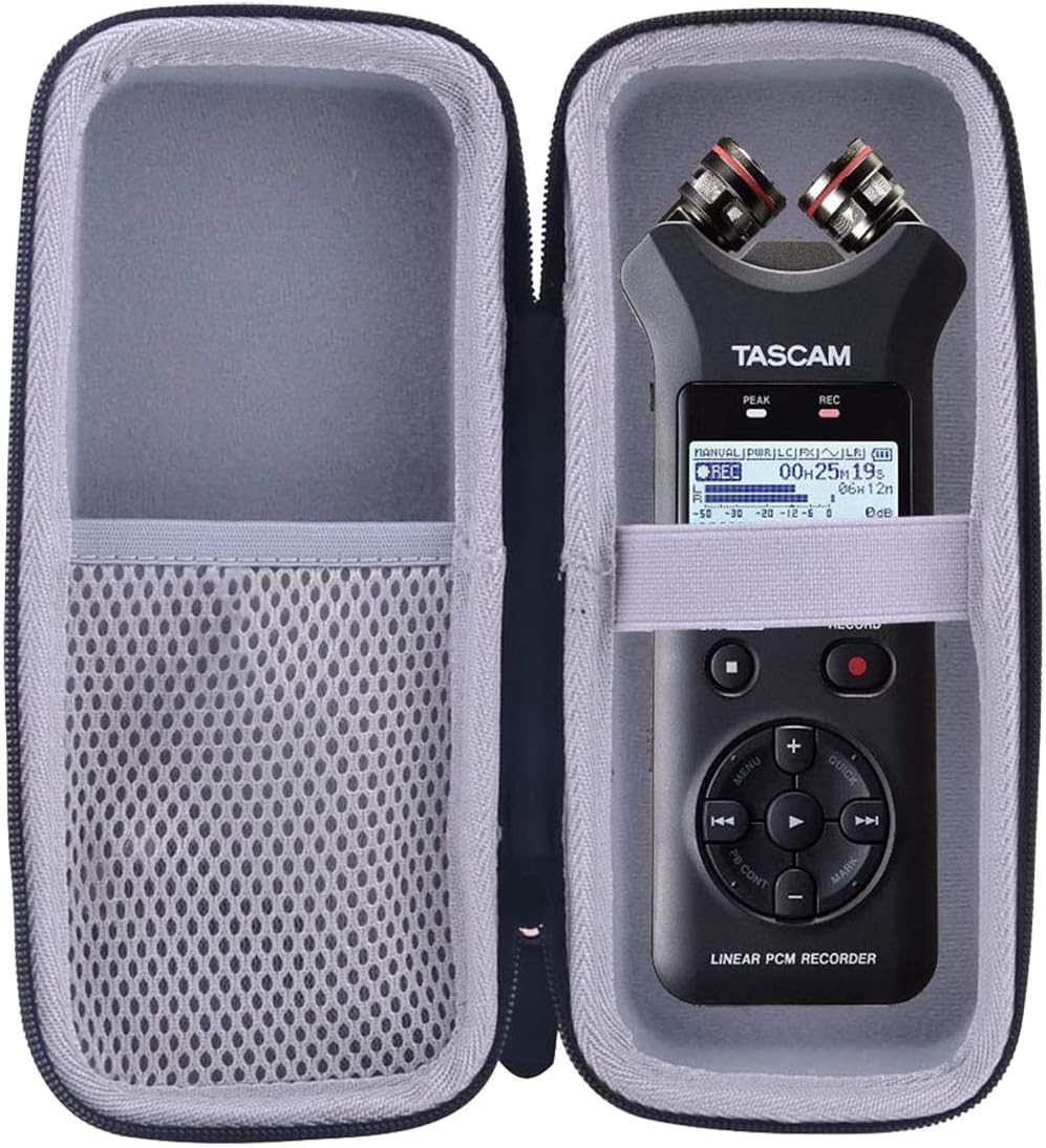 WERJIA Hard EVA Travel Case Fits Tascam DR-07X/TASCAM DR-07XP Portable Digital Recorder