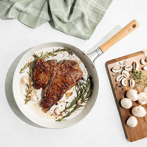 Miniatura 4 de Nordic Ware Sartén antiadherente de cerámica cardamomo de 12 pulgadas