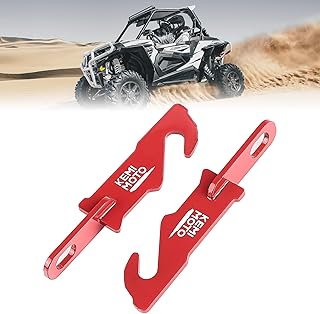 UTV Door Latches, 1 Pair Anti-Rust Easy Install 3.5" Vent Latches Extender for Enhanced Airflow, Compatible with RZR XP 1000/4 1000 / TURBO/TURBO S / 900 / S 1000