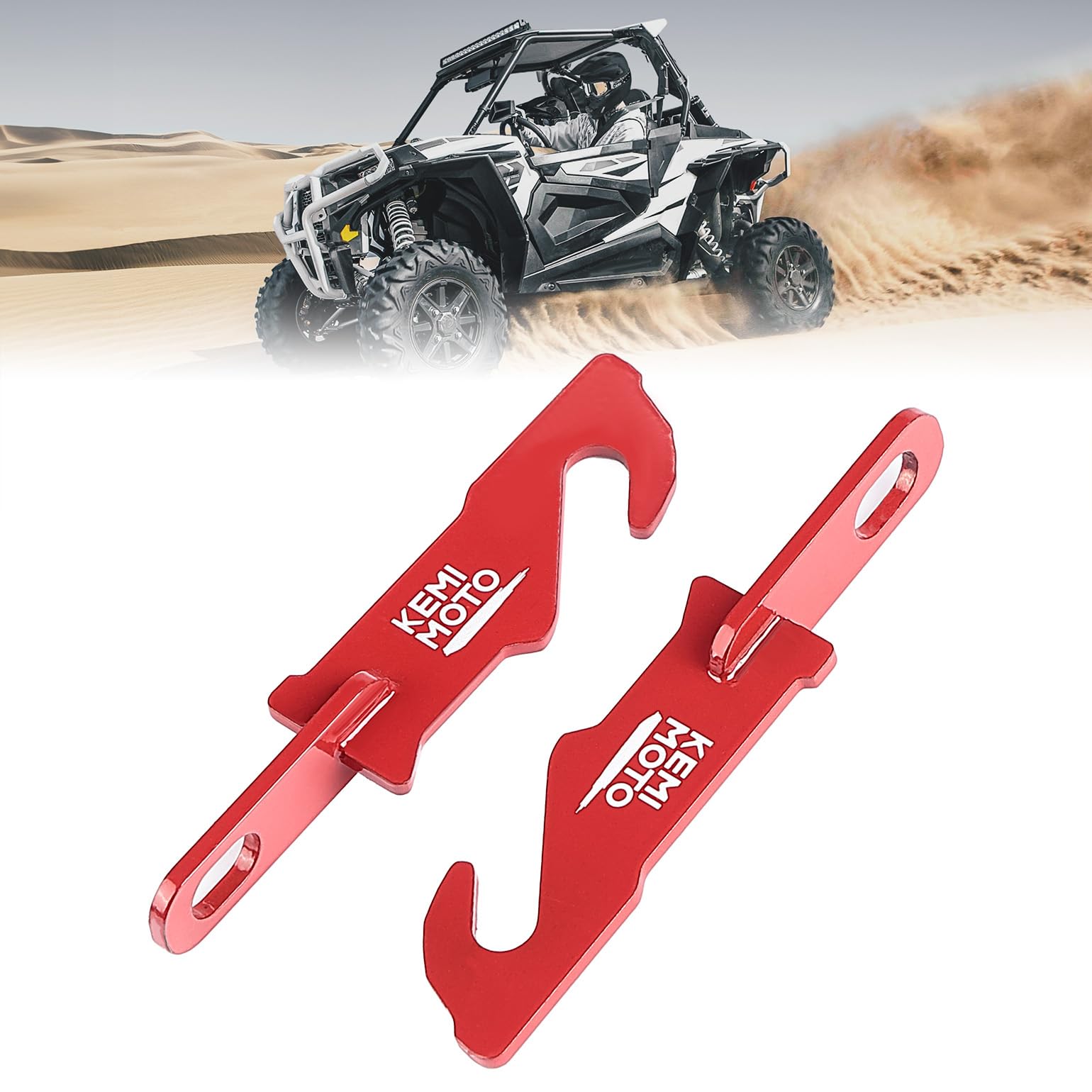 Amazon.com: KEMIMOTO 1 Pair UTV Door Latches, Compatible with 2023