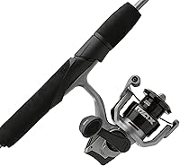 Abu Garcia Black Max X 6'6" Medium Spinning Rod Reel Combo - Lightweight Graphite for All-Day Fishing