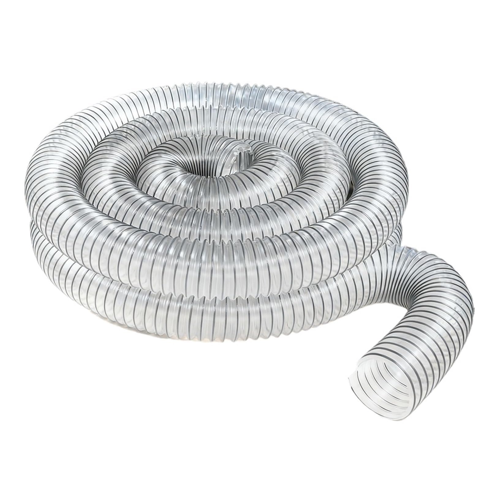 Manguera De PVC De 100mm Compatible Con Aspiradora, Extractor De Polvo Industrial, Fuelle For Carpintería, Tubo Transparente For Recoger Polvo(3 m)