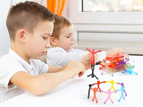 Miniatura 3 de 10 piezas de imanes, juguetes magnéticos, hombres, personas, colorido, juguetes de viaje para niños, para imanes de refrigerador, oficina,