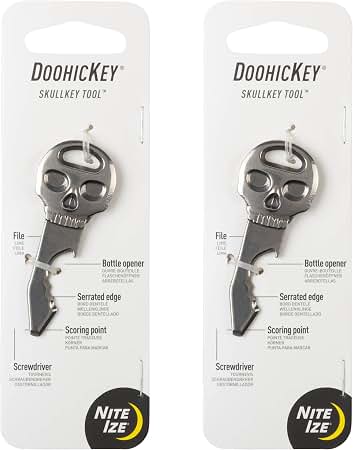 Amazon.com: Nite Ize DoohicKey SkullKey Key Tool - Durable