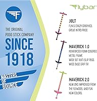 Vista 8 de Flybar Maverick 2.0 Pogo Stick de espuma para niños de 5 años en adelante, 40 a 80 libras, juguetes para niños al aire libre, agarre de goma, por