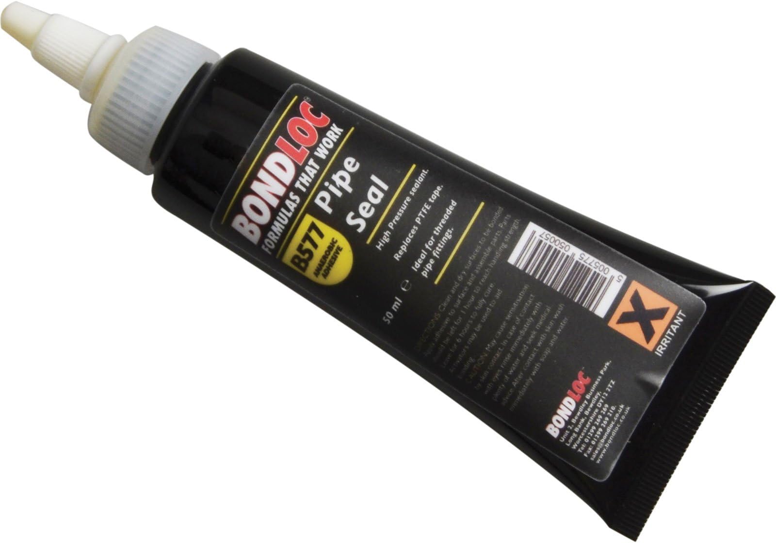 Bondloc B577 Fast Curing High Pressure Pipe Sealant with Teflon 50ml