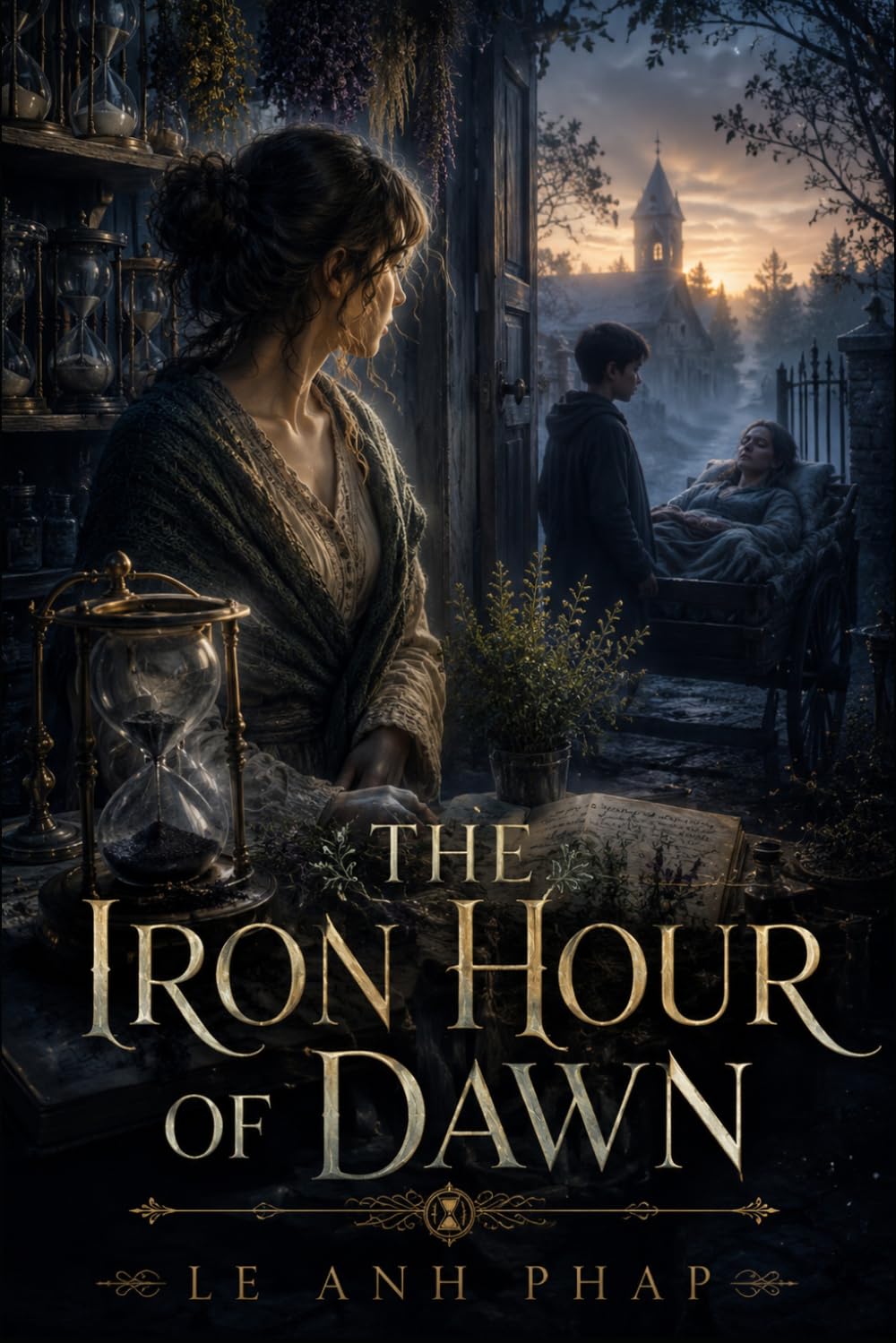 The Iron Hour of Dawn: A Gothic Fantasy Romance of Time, Fate, and Forbidden Mercy