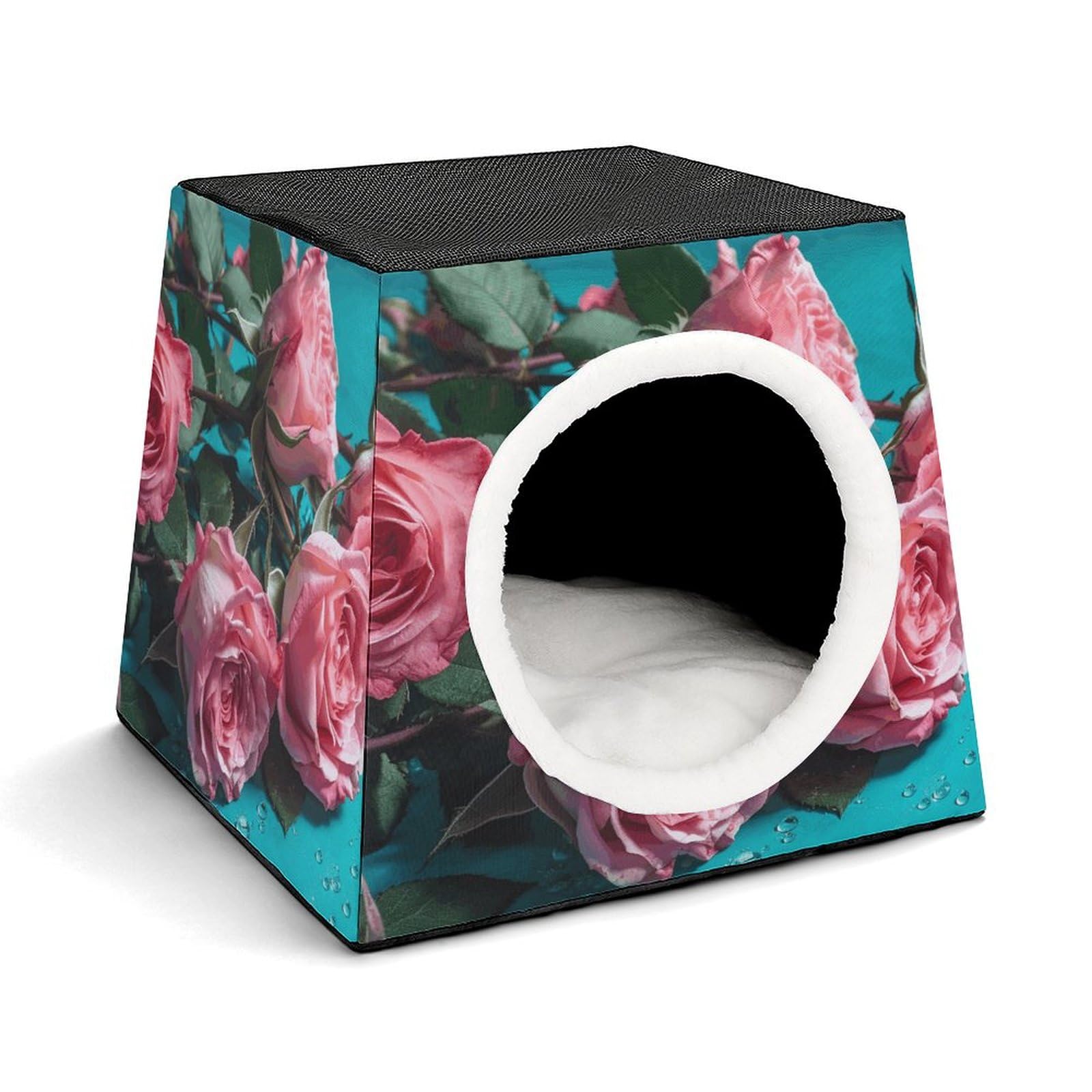 Nichoir confortable pour chats d'intérieur et petits chiens au design capsule