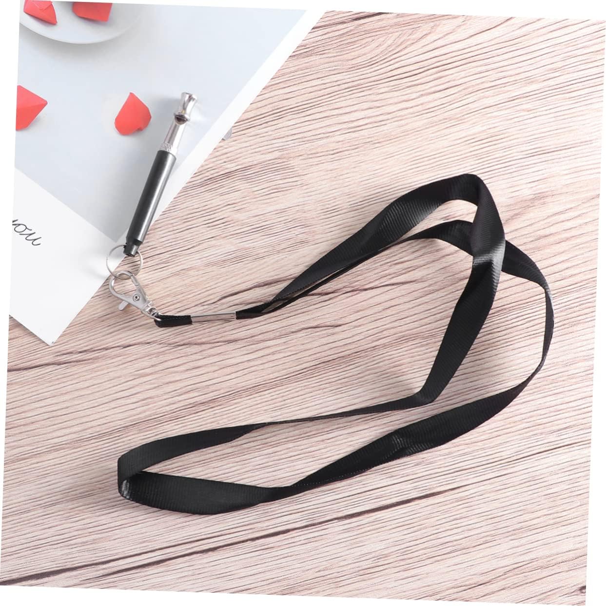 Barking Train Strap Dog Training Whistle for Recall Stop Barking and Positive Reinforcement Includes Lanyard for Easy Use