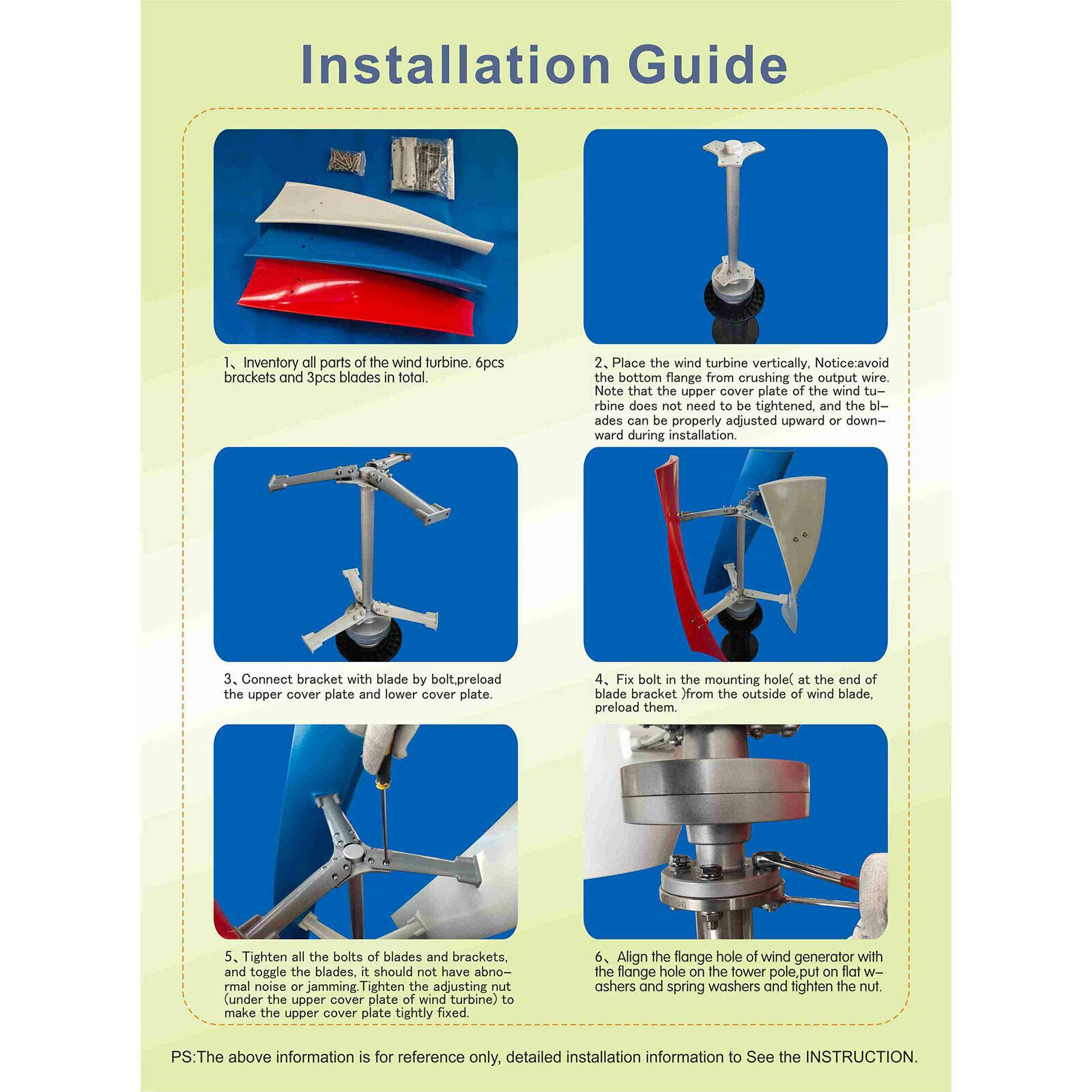 Windturbinen Generator 400W 12V Wendel Windkraftanlage mit Laderegler Windgenerator Kit für Boote Pavillons Kabinen
