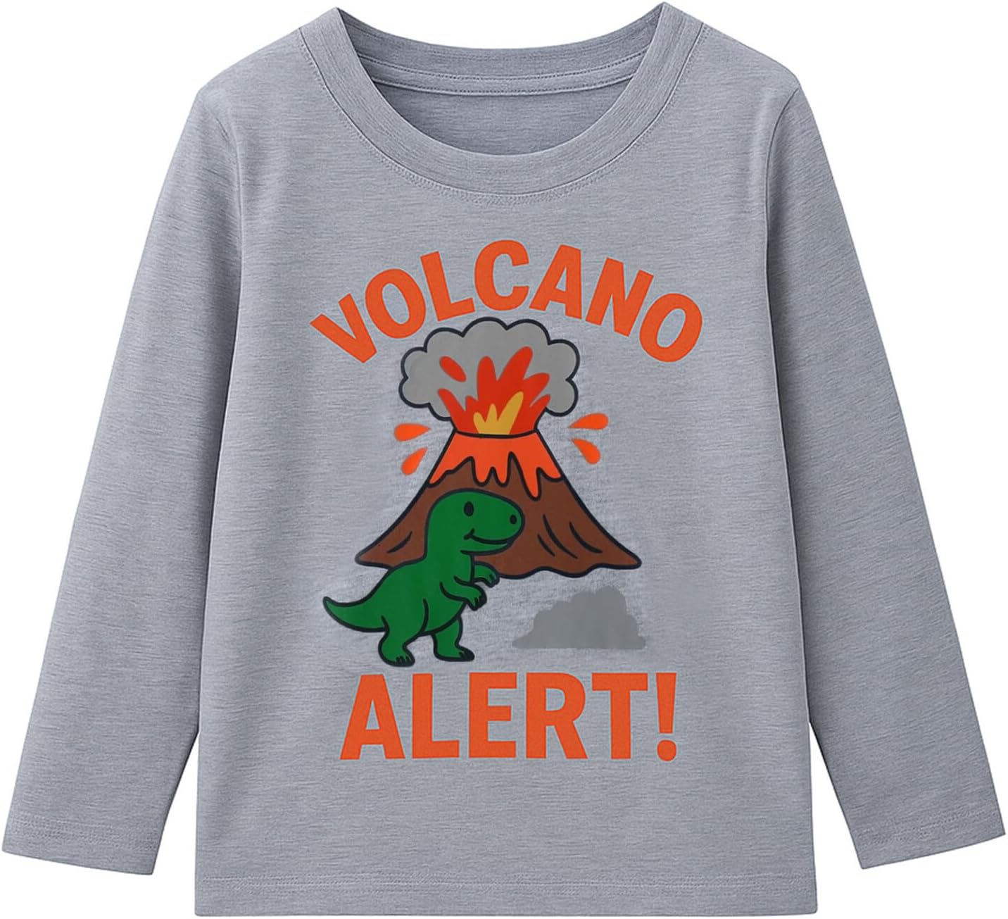 HILEELANG Toddler Boys Long Sleeve Shirts Graphic Cotton Casual Crewneck Tops, Fall Winter Layering Tees 3 Pack,2–7 Years - Image 6