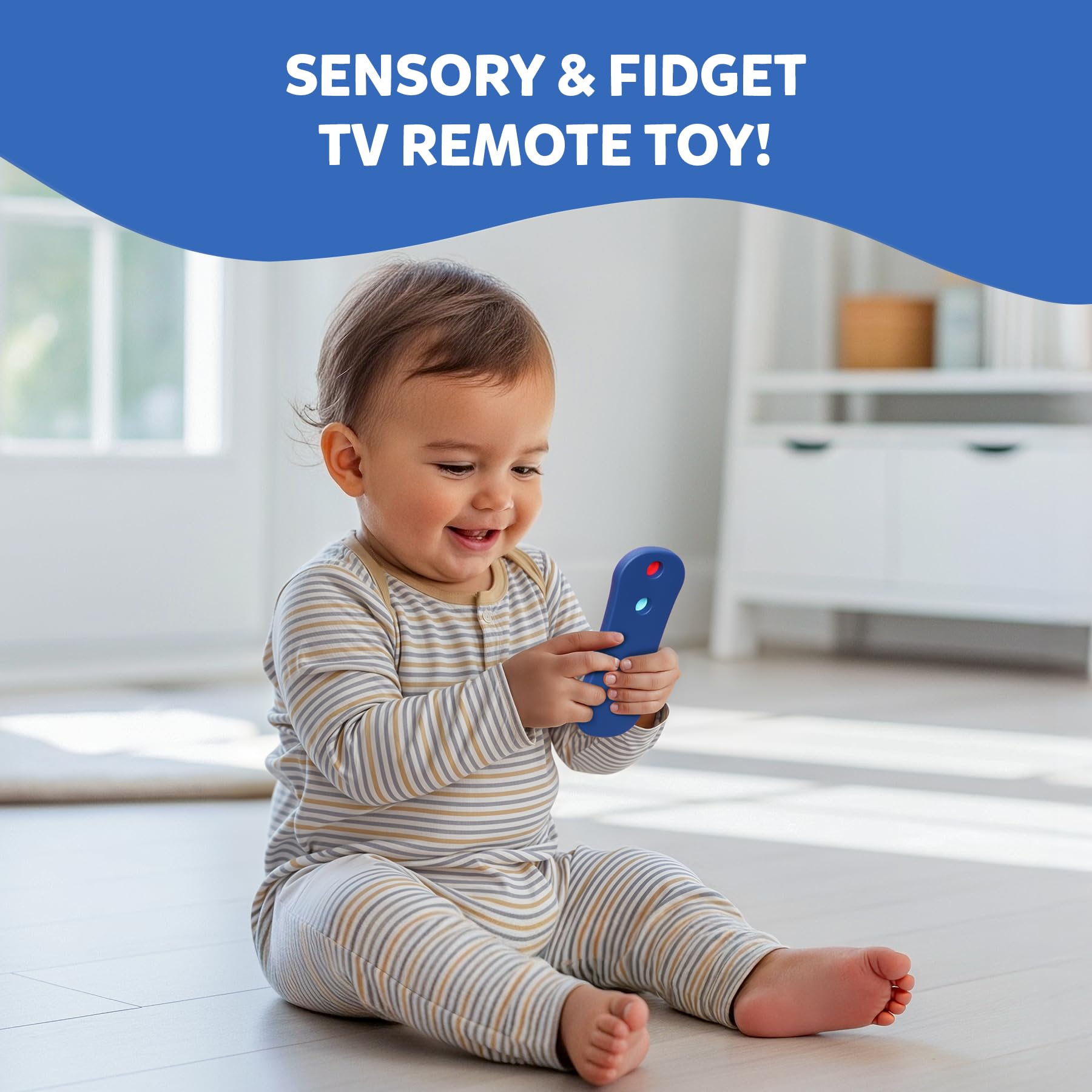 Skillmatics Push & Pop for Kids - Sensory & Fidget Toy, Pretend Play, Food-Grade Silicone, Waterproof, Travel Toy, Child-Safe, Fine Motor Skills, Gifts for Infants 9-24 Months 1