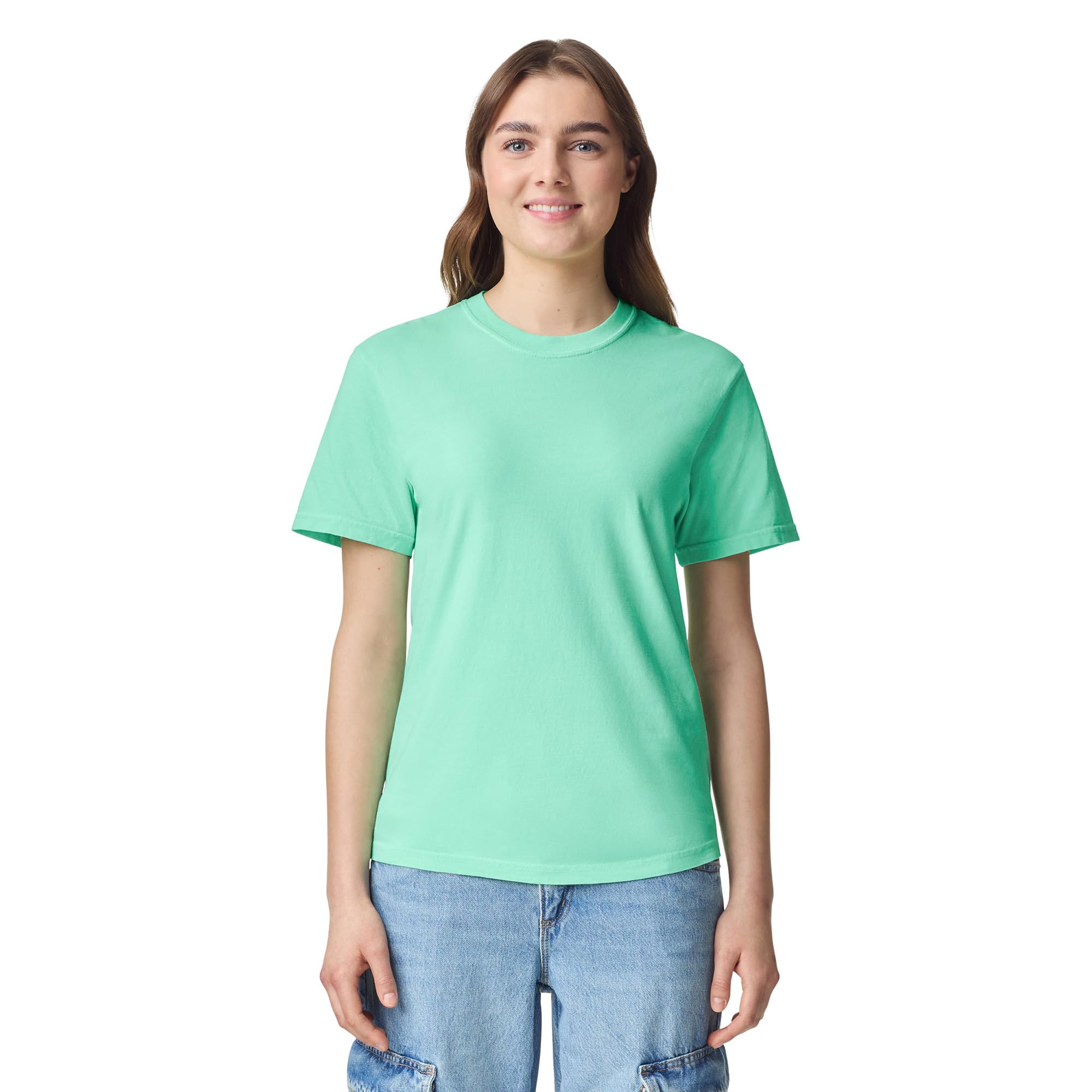 Comfort Colors Men's Heavyweight Short Sleeve Tee, Style G1717/G1745 T-Shirt, Island Reef, XXXL