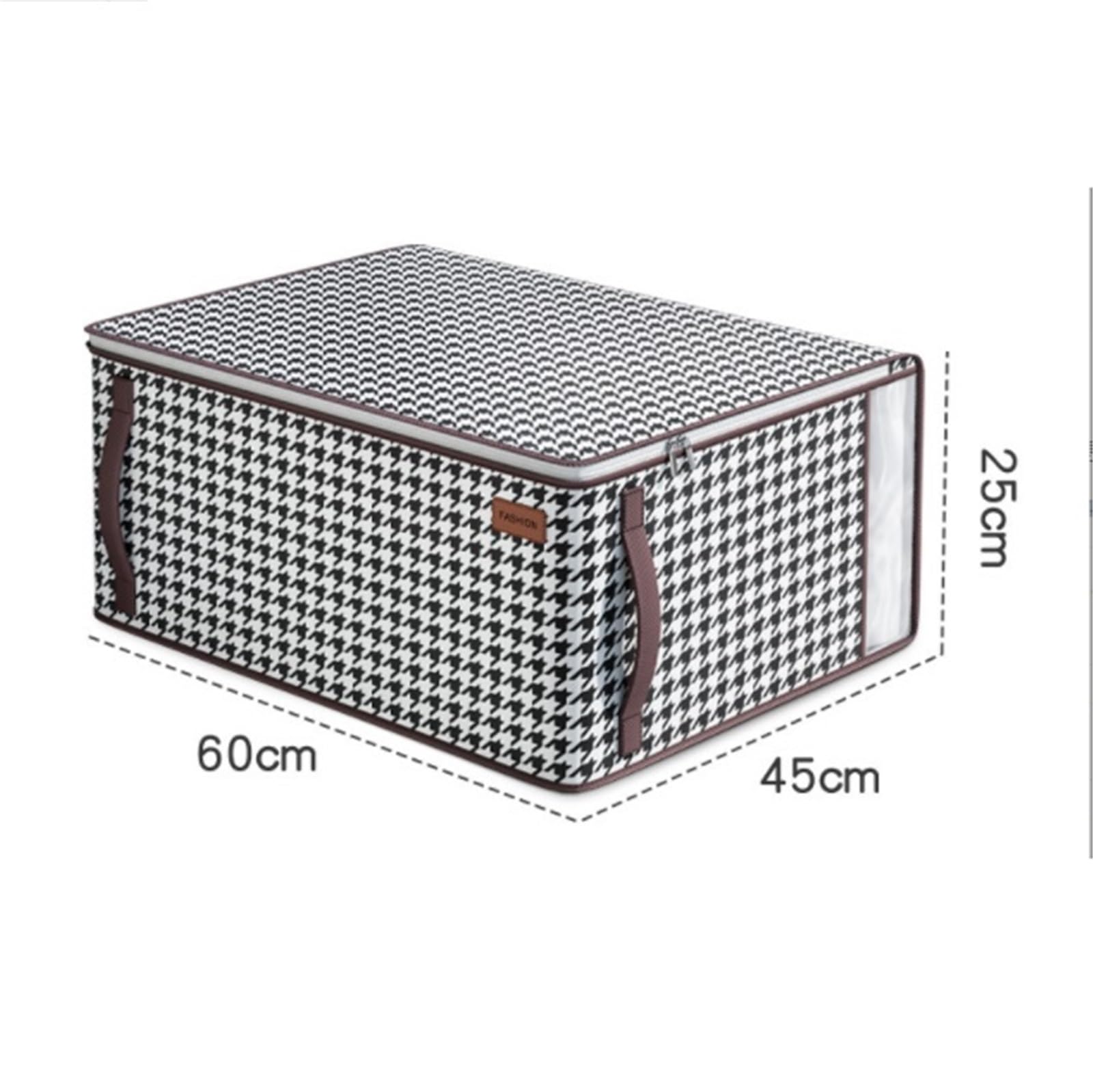 Torby Przechowywania Torba Do Przechowywania Kołder Składany Podwójny Zamek Błyskawiczny Porządkowania Ubrań Pudełko Organizator(60x45x25cm)