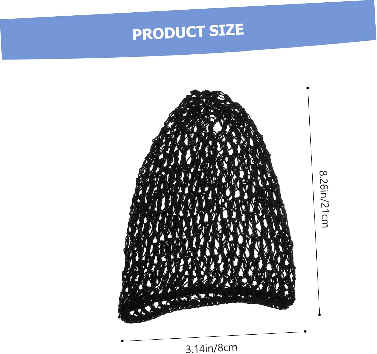 3pcs Hair Net Cap Elastic Sleep Hair Net for Women Crocheted Covers for Night and Daily Use