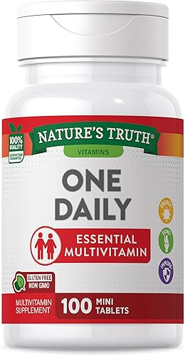 Miniatura 1 de One Daily Multivitamínico  100 mini tabletas  Suplemento sin OMG y sin gluten  para hombres y mujeres  por Nature's Truth