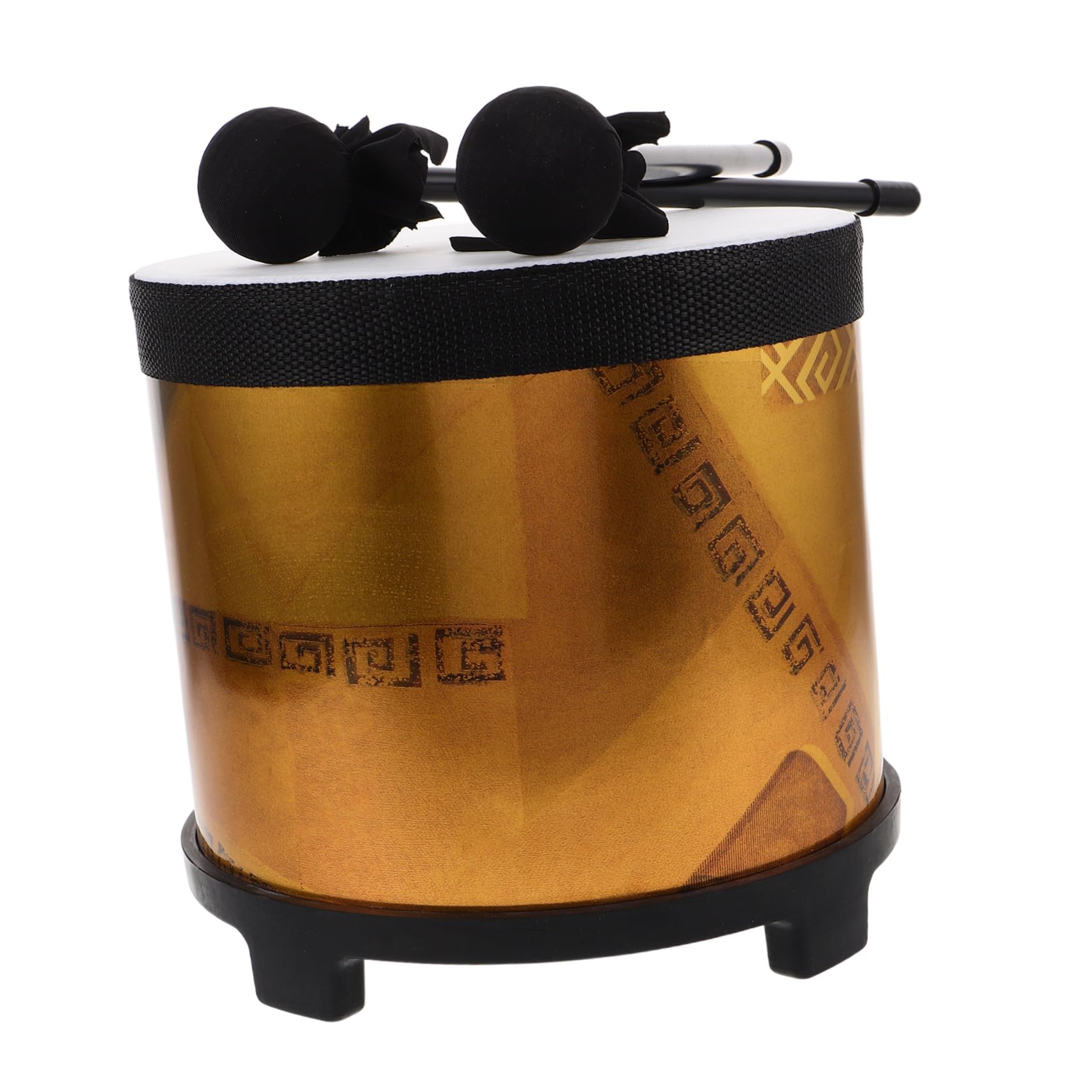 1 Set Tambour à Maillets pour Garçon et Filles Éducation Musicale Orff Tambour de Sol pour Tout-petits Jouet Percussion pour Garçon et Filles et Bébés