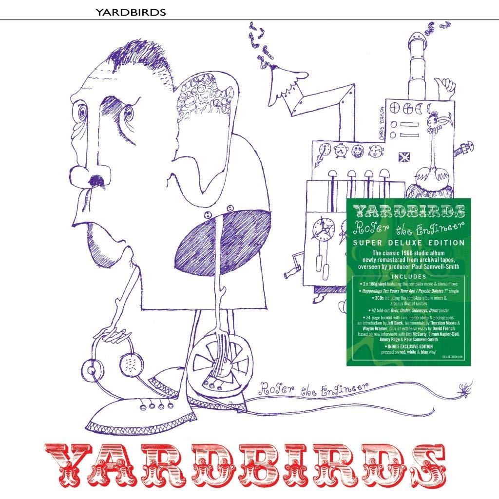 AQUARELA RECORDSYARDBIRDS/The Yardbirds (Roger The Engineer) (Super Deluxe Box Set) (Indies Exclusive) (+7 Inch)