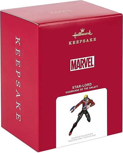 Miniatura 9 de Hallmark Keepsake Adorno de Navidad 2023, Marvel Studios Guardianes de la Galaxia Vol. 3 Cohete, regalos de superhéroes