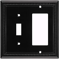 Vista 61 de Sunken Pearls - placa decorativa de pared, placa decorativa de pared, tapa de salida de la placa del interruptor, aleación de zinc sólida y duradera