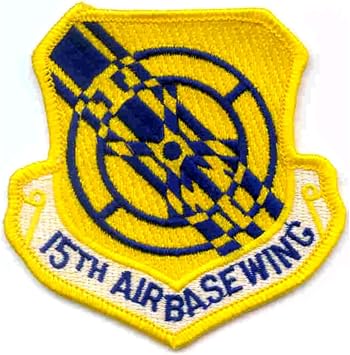 15th Air Base Wing Collectible Novelty Patch