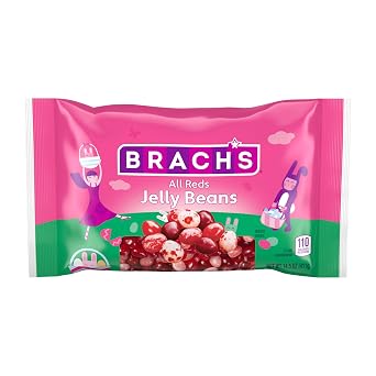 Brachs All Red Jelly Beans, Springtime Easter Candy, 14.5 oz