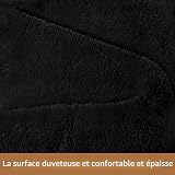 Sour Lemon Large Rugs Living Room 140x200cm,Black Rug Carpet for Bedroom - 4