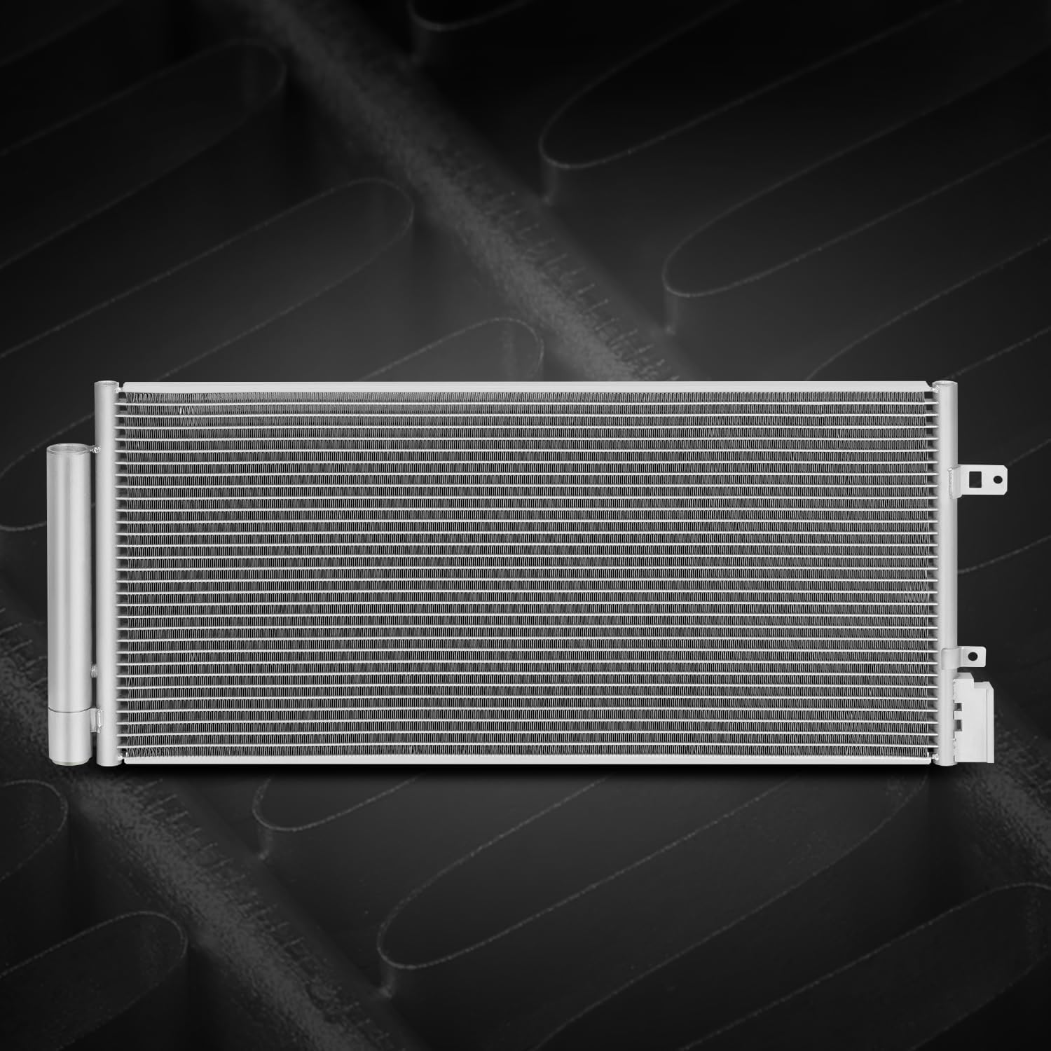 Auto Dynasty Air Conditioning A/C Condenser Compatible with 2012-2020 Chevy Sonic 1.4L, Aluminum AC Condenser Replacement DPI 4083, GM3030295