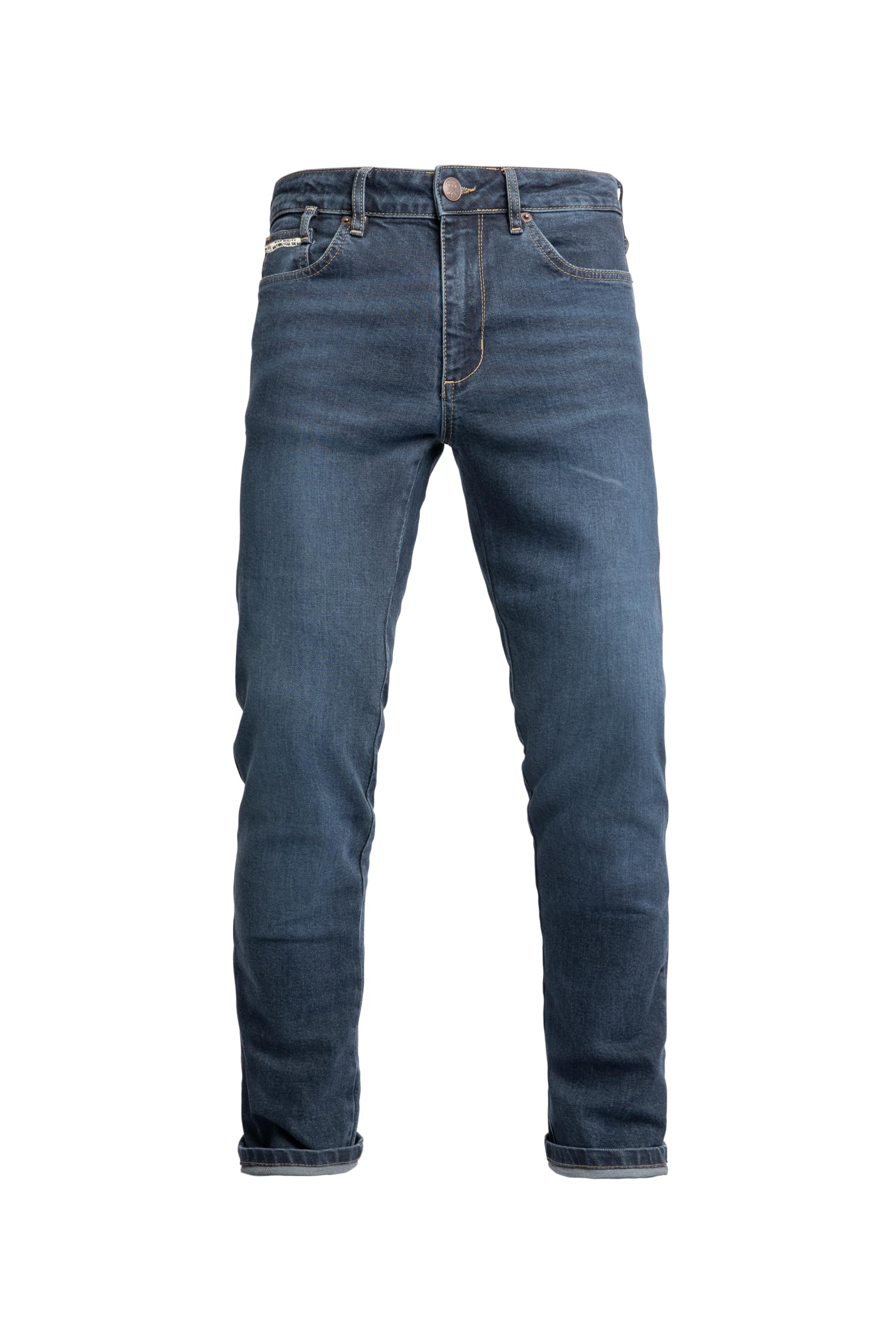 John Doe Taylor Mono Pantalon Moto Taylor Mono,Homme,32/32,Indigo - Sportif. - Homme