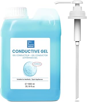 Conductive Gel - Professional Beauty Device Gel Radio Frequency, Facial Microcurrent, Ultrasound, Electrodes, Cavitation, IPL Hair Removal, Laser - 1000 ml