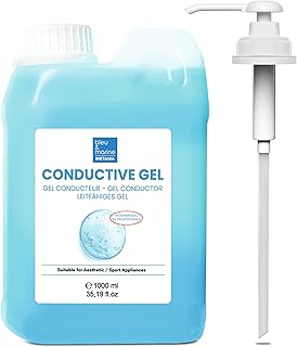Gel condutor de paratologia estética profissional: Radiofrequência, microcorrente facial, ultra-som, eletrodos, cavitaçã...