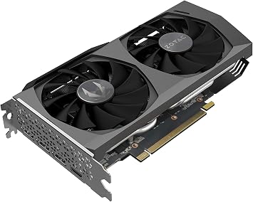 ZOTAC GAMING GeForce RTXTM 3060 Ti Twin Edge OC LHR 8GB GDDR6 256-bit 14 Gbps PCIE 4.0 Gaming Graphics Card, IceStorm 2.0 Advanced Cooling, Active Fan Control, FREEZE Fan Stop ZT-A30610H-10MLHR