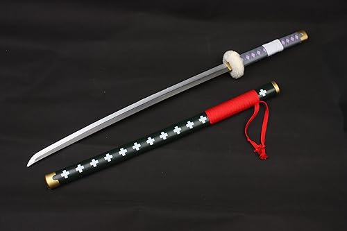 Miniatura 8 de Espada de espuma de alta densidad de One Piece Fantasy con licencia oficial. Espadas de Zoro y Law de espuma. Para colección y cosplay. Con licencia