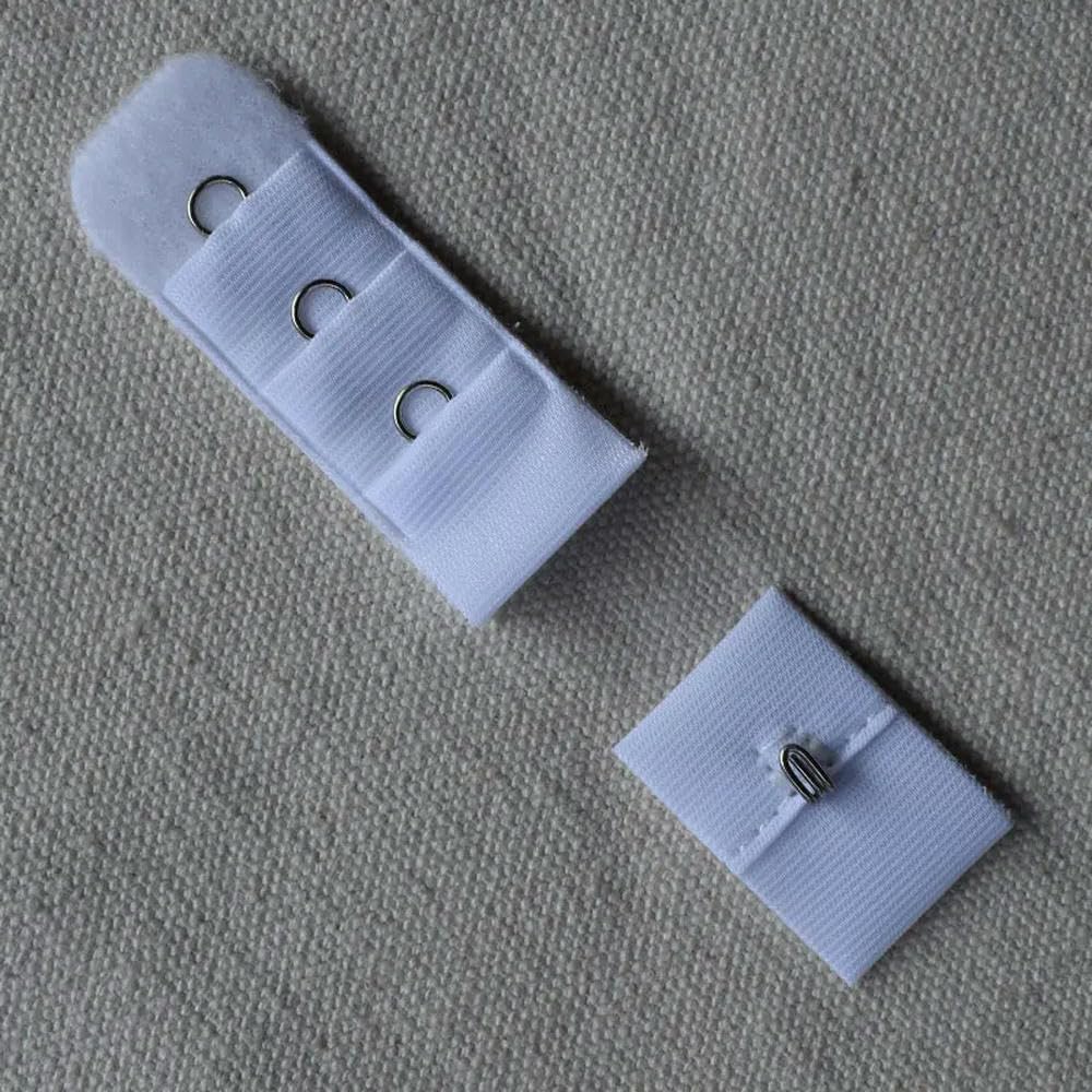 LIUXIN 1-Hooks 20mm Wide,Bra Hook and Eye Bra Strap Sew-in Fasteners,Bra hook and eye extender bra buckle