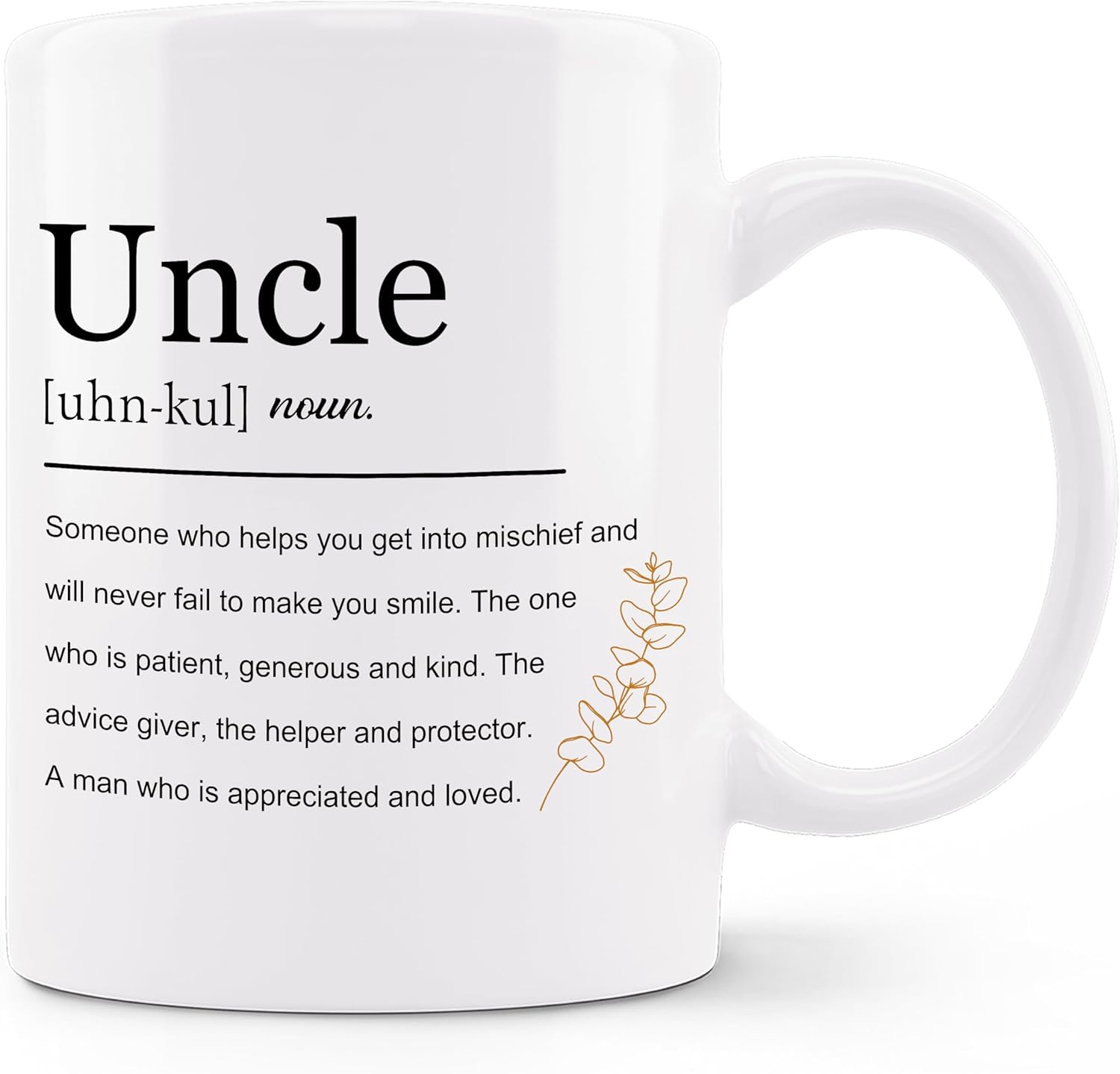 Uncle Mug, Uncle Coffee Mug, Best Uncle Mug, Best Uncle Gifts, Uncle Gifts from Niece Nephew, Uncle Gifts for Christmas, Uncle Gift Ideas, Gifts for Uncle, Ceramic Coffee Mug 11 oz