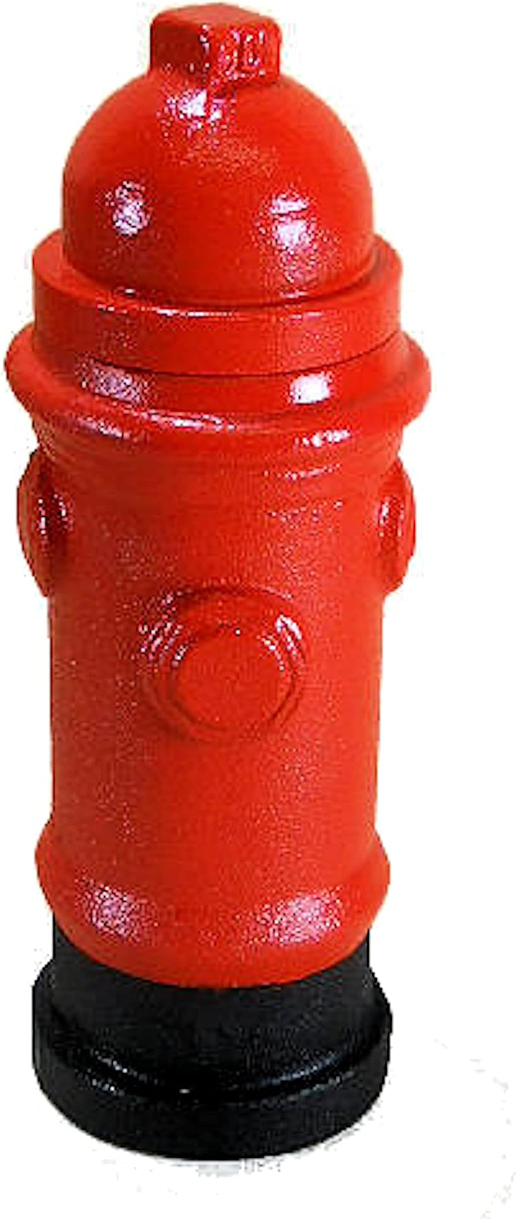 Red Cast Iron Standing Fire Hydrant Ashtray 7" Tall for Cigarette Butts