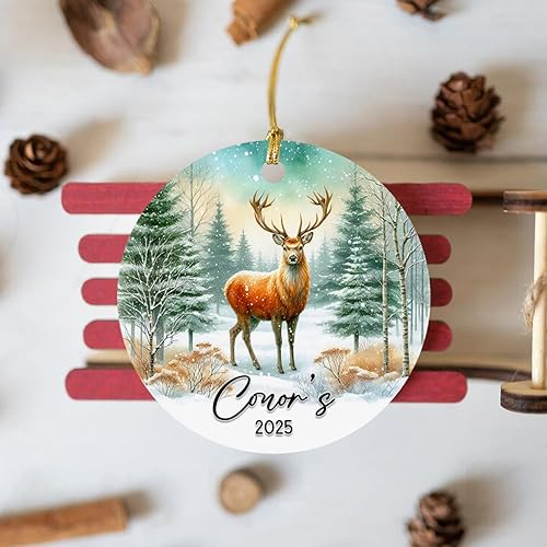 Vista 67 de BigTees Adorno de dinosaurio de Navidad 2023, adornos de Navidad personalizados, adornos de nombre de dinosaurio personalizados, decoración