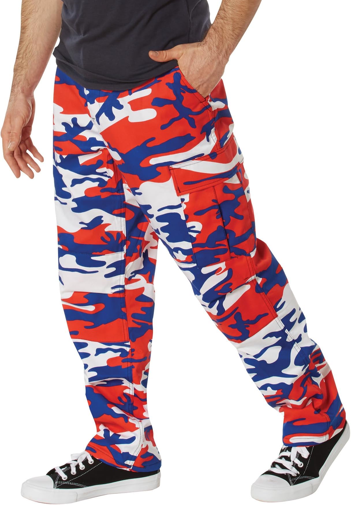 adidas red white and blue pants