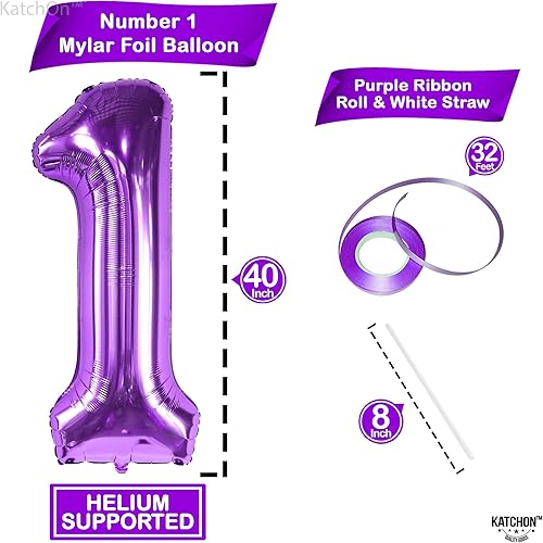 Miniatura 392 de KatchOn, Globo dorado gigante del número 8 de 40 pulgadas, globo dorado del número 8 para decoraciones de cumpleaños de 8 años para niñas