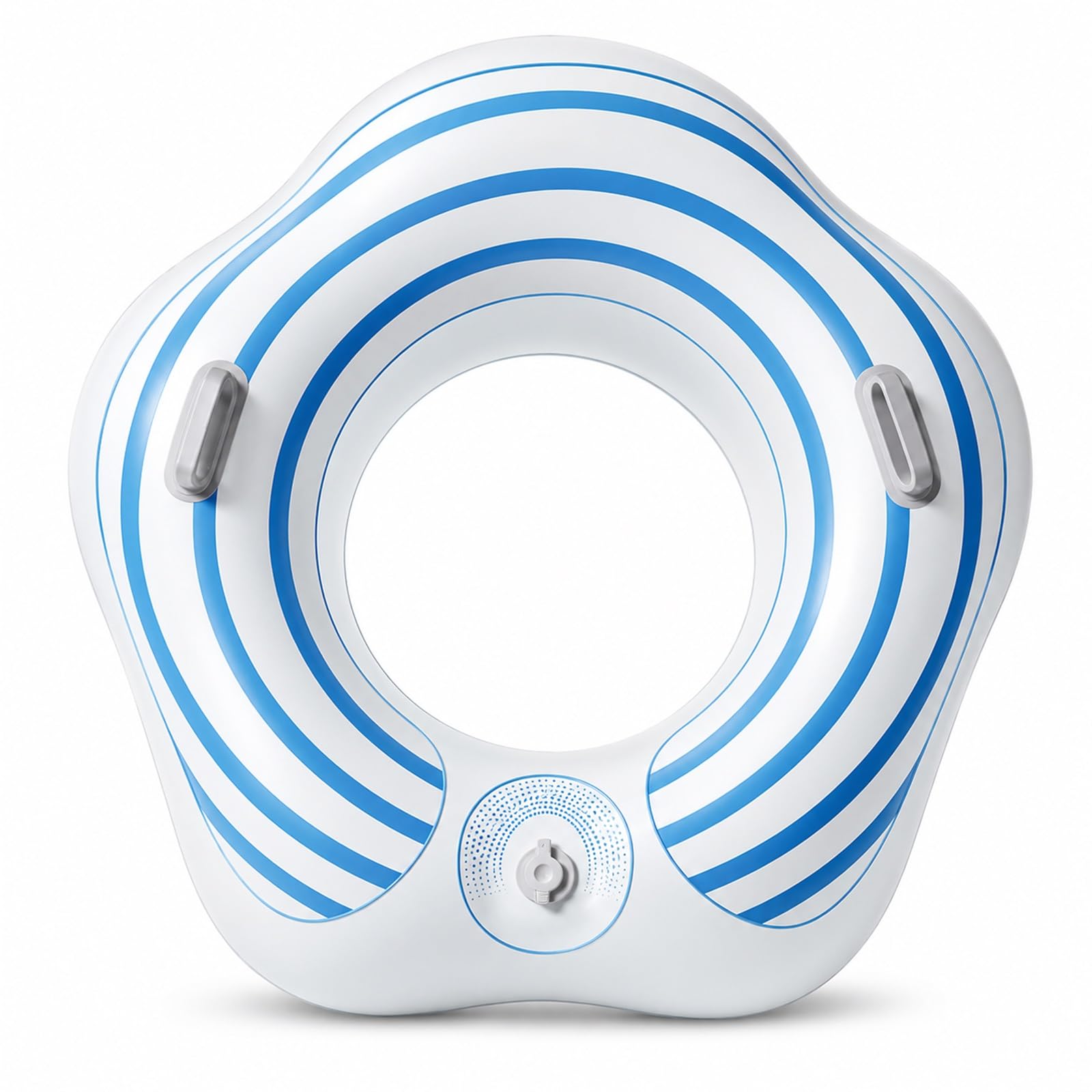 Flotador De Natación Inflable con Asas, Flotador De Piscina De Inflado por Presión para Mujeres/Hombres