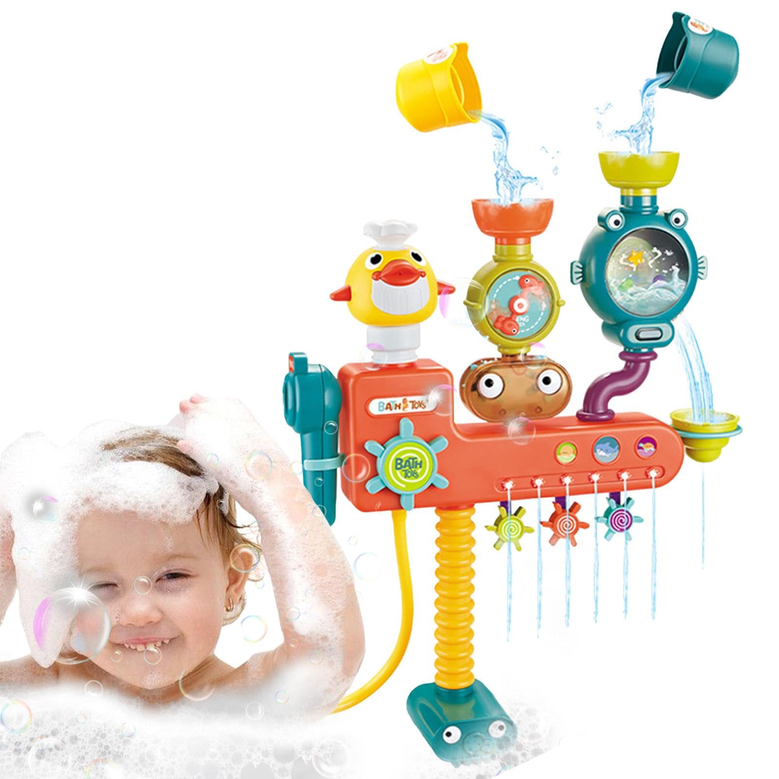 Amazon.co.jp: 子供用お風呂のおもちゃ、パイプお風呂のおもちゃセット