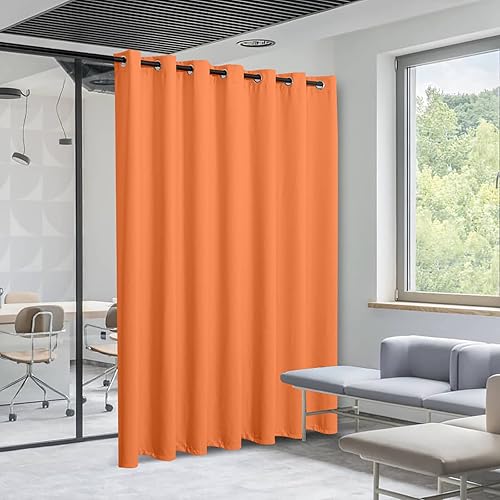 Miniatura 7 de MYSKY HOME Cortinas para Puerta Corrediza para Sala de Estar, Cortina Opaca con Ojales para Dormitorio, Patio Persianas Verticales Gruesas