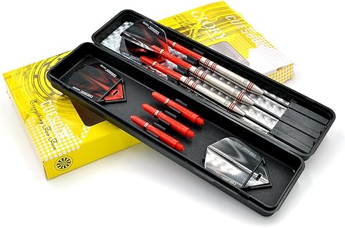 Miniatura 5 de CUESOUL Juego de dardos de punta de acero de tungsteno profesional 85% tungsteno 0.78 oz0.85 oz0.92 oz-Serie Glory