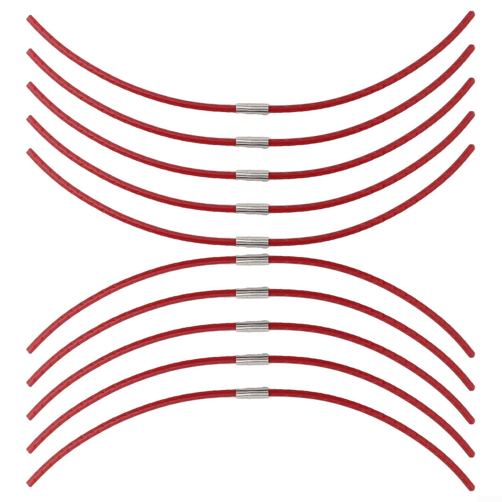 Filo per decespugliatore, filo per tagliaerba, Bobina di filo for ART23 ART26 ART30 F016800181 Diametro 2,4 mm Lunghezza 26 cm Confezione da 10